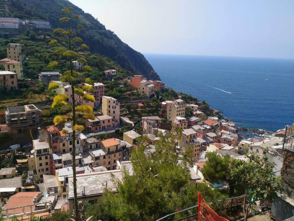 Cinque Terre D'Amare Sea View Big Apartment For Travel Lovers Riomaggiore Exterior foto